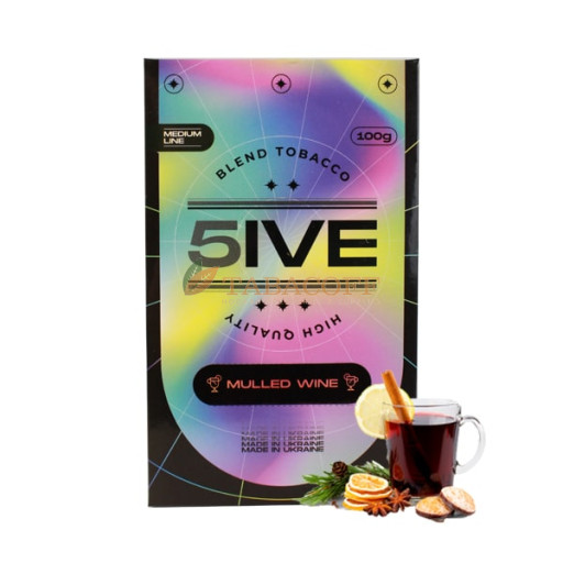 Табак для кальяна 5ive Medium Mulled Wine (Глинтвейн) 100 гр
